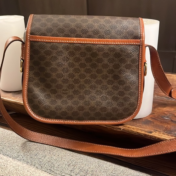 Céline BUNDLE!!🤎Brown Coated Canvas Macadam Bag & Wallet BUNDLE🤎🤎Authentic - Picture 10 of 17